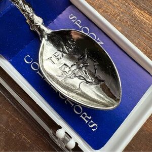 Vintage Texas Souvenir Silver Spoon
